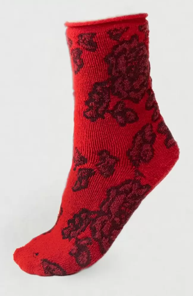Miss Mary Cozy finstickad ullstrumpa